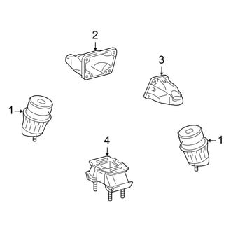 Lexus OE - Engine & Transmission Mounting (RWD)