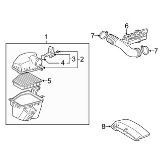 Lexus OE - Engine - Air Intake