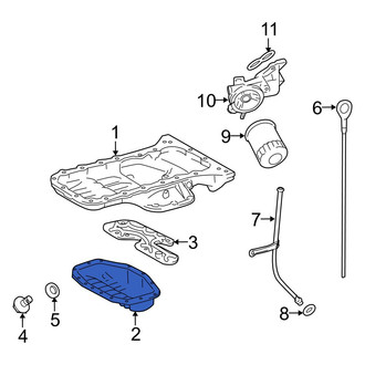 Lexus OE - Lower Engine Oil Pan