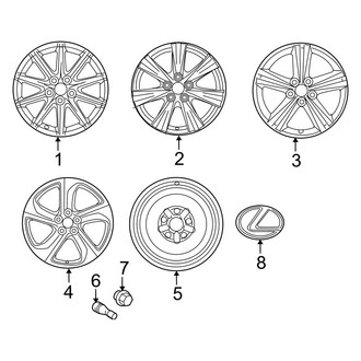 Lexus OE - Wheels