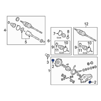 Lexus OE - CV Axle Shaft Seal