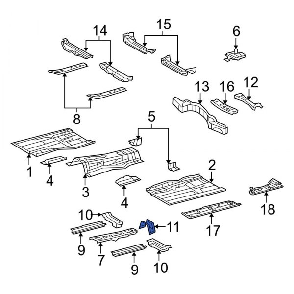 Floor Pan Reinforcement