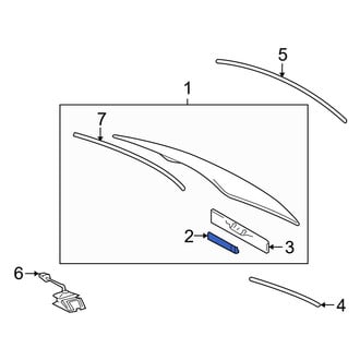 Lexus OE - Windshield Spacer