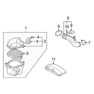 Lexus OE - Engine - Air Intake (4.6L)
