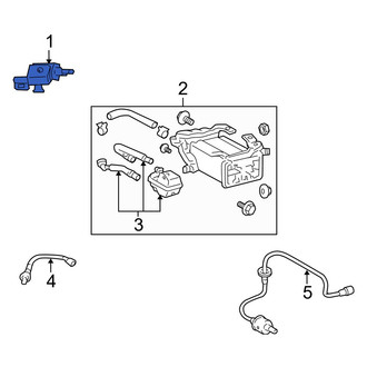 Lexus OE - Exhaust Gas Recirculation (EGR) Vacuum Delay Valve
