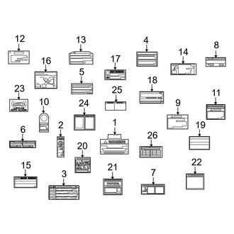 Lexus OE - Information Labels - Labels