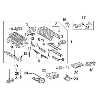 Lexus OE - Drive Motor Battery Pack Insulator