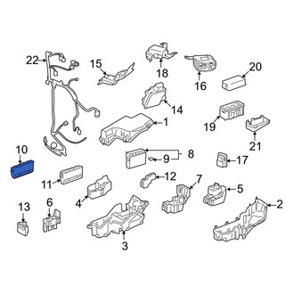 Lexus OE - Fuse and Relay Center