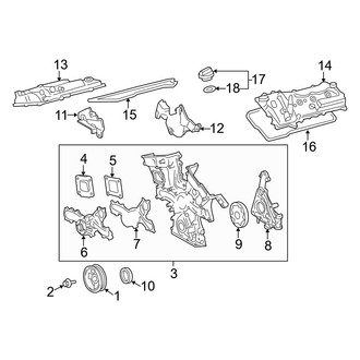 Lexus OE - Engine Parts (Upper Components)