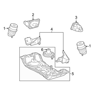 Lexus OE - Engine & Transmission Mounting