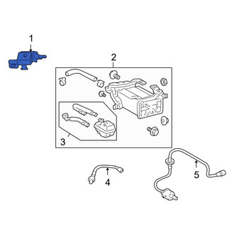 Lexus OE - Exhaust Gas Recirculation (EGR) Vacuum Delay Valve