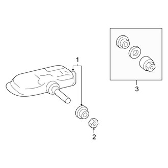 Lexus OE - Electrical - Tire Pressure Monitor Components