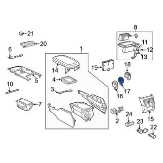Lexus OE - Automatic Transmission Shift Mode Switch