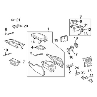 Lexus OE - Center Console