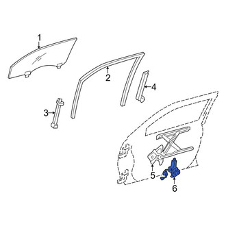 Lexus OE - Front Left Window Motor