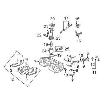 Lexus OE - Fuel System Components