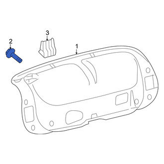 Lexus OE - Deck Lid Trim Clip