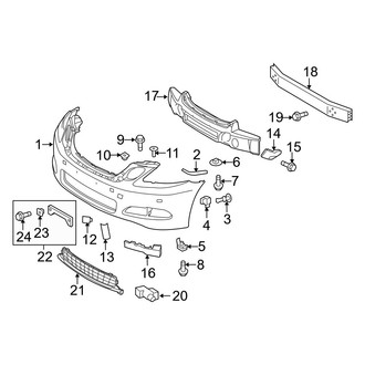 Lexus OE - Front Bumper - Bumper & Components