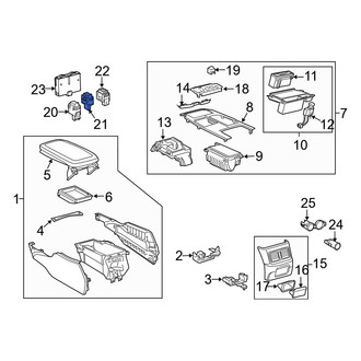 Lexus OE - Automatic Transmission Shift Mode Switch