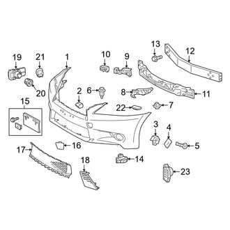 Lexus OE - Front Bumper - Bumper & Components (F Sport)