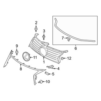 Lexus OE - Grille & Components