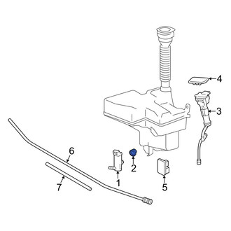 Lexus OE - Headlight Washer Pump Grommet