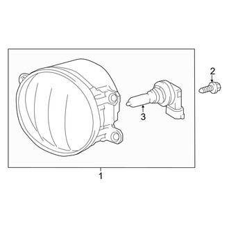 Lexus OE - Front Lamps - Fog Lamps (W/O LED)