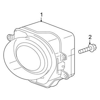 Lexus OE - Front Lamps - Fog Lamps (With LED), (Base)