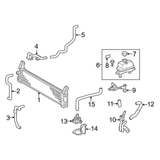 Lexus OE - Inverter Cooling Components