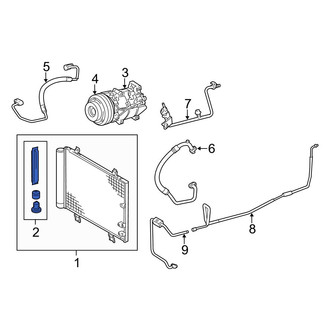 Lexus OE - A/C Receiver Drier