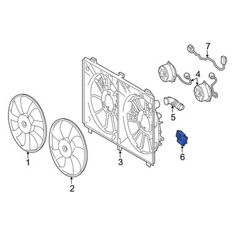 Lexus OE - Engine Cooling Fan Controller