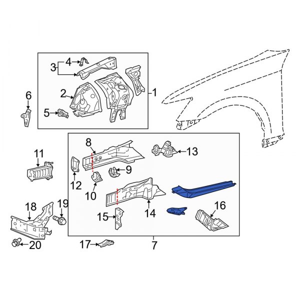 Frame Side Member Assembly