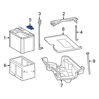 Lexus OE - Battery Cable Terminal End