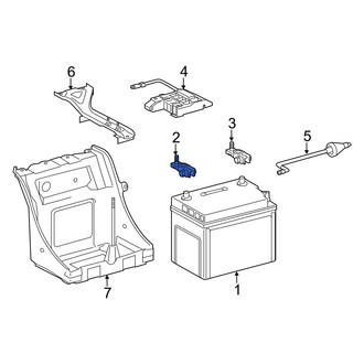 Lexus OE - Battery Cable Terminal End