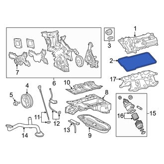 Lexus OE - Engine Valve Cover Gasket
