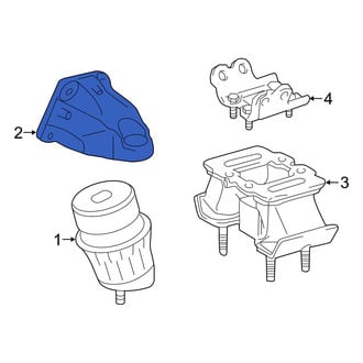 Lexus OE - Right Engine Mount Bracket