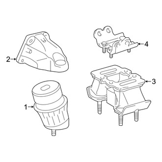 Lexus OE - Engine & Transmission Mounting (RWD)