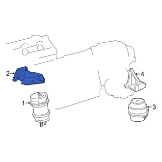 Lexus OE - Front Left Engine Mount Bracket