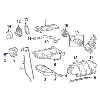 Lexus OE - Engine Harmonic Balancer Bolt