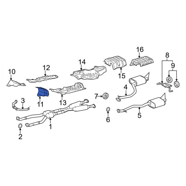 Floor Pan Heat Shield