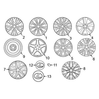 Lexus OE - Wheels