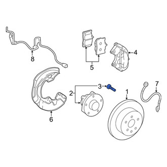 Lexus OE - Wheel Lug Stud