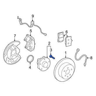 Lexus OE - Wheel Lug Stud
