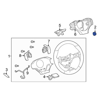 Lexus OE - Steering Wheel Nut