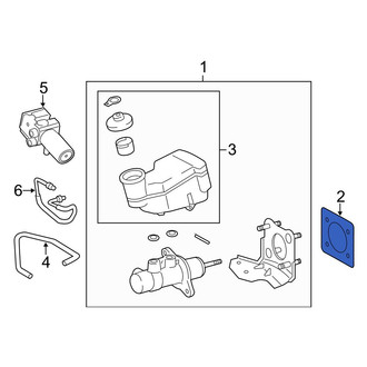 Lexus OE - Brake Master Cylinder Gasket