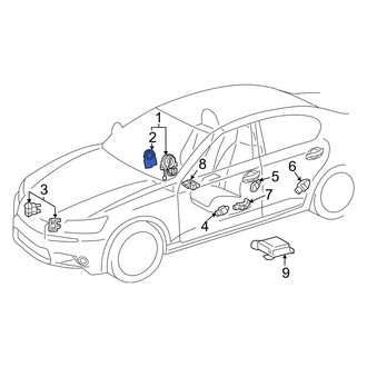 Lexus OE - Steering Wheel Position Sensor