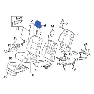 Lexus OE - Front Left Headrest