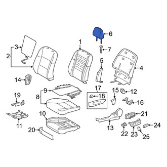 Lexus OE - Front Left Headrest