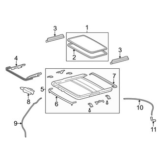 Lexus OE - Roof - Sunroof