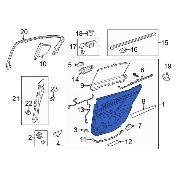 Door Interior Trim Panel